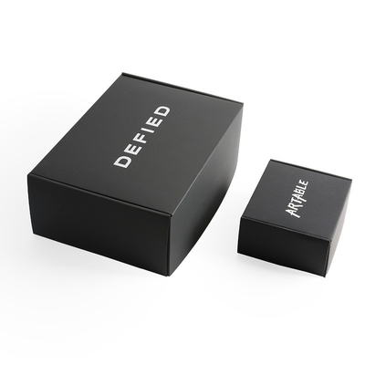 kopen Luxe kartonnen dozen zwart gegolfde verzenddozen verpakking voor kleine bedrijven online manufacture