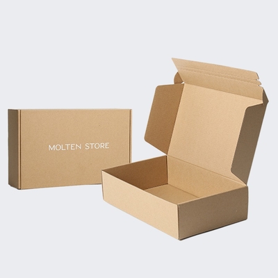 kopen Recyclebare doos Grijzige Bruine Karton Karton Handwerkpapier Mailer Doos Verpakking online manufacture