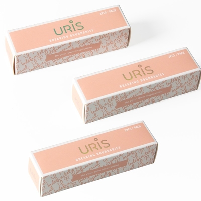 kopen Gepersonaliseerde logo papieren elektronische verpakkingsdoos, lippenstift cadeaubon met handvat online manufacture