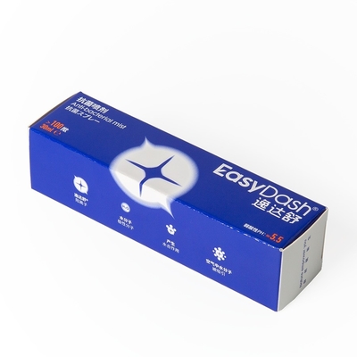 kopen Gepersonaliseerde dikte Tuck End Box voor antibacteriële spuitverpakkingen CMYK kleurenprinten online manufacture