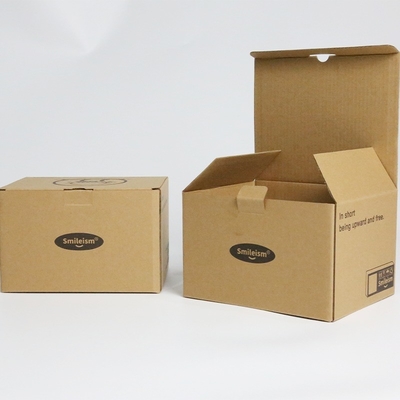 kopen Bruine handwerk wimperdoos op maat gezichtsmasker verpakkingsdoos voor kleine voorwerpen online manufacture