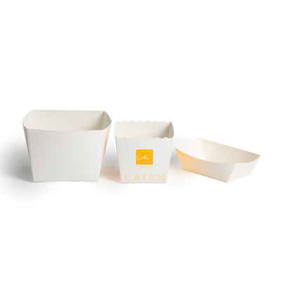 Innovatieve recyclebare voedselverpakkingsdoos met mat lamineerpapier