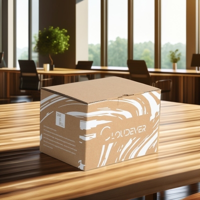 Geaffineerde Tuck End Box Plastic Liner Recycled Custom Logo Packaging voor kleding