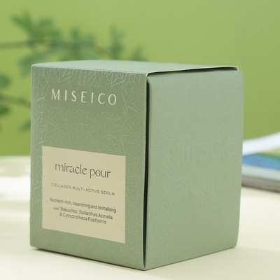 Aangepaste kartonnen doos voor private label Mink wimpers en parfum spray fles