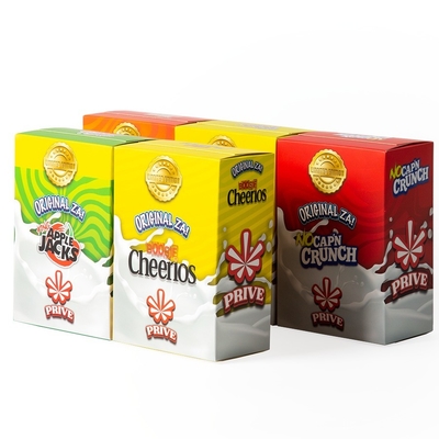 Vierkant op maat voedselpakket Ivorenbord Snackboxen Op maat Glanzend Matte Laminatie