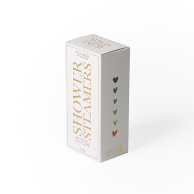 Karton vierkant parfum lege fles voor douche stoommachine Custom Design dikte