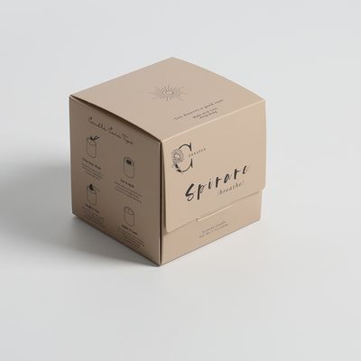 Vanishing Printing Tuck Top Auto Bottom Box Paperboard Cosmetic Packaging Box OEM