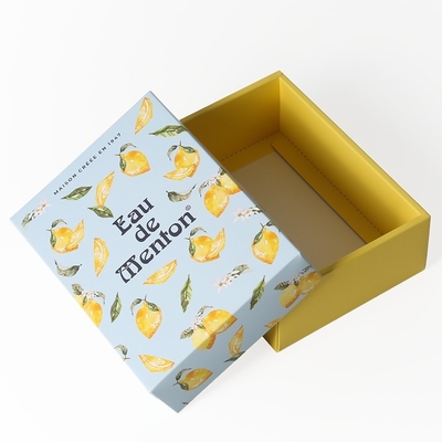 Op maat gedrukte papieren cadeaubon Kleine kleurrijke juwelen verpakkingsdoos Gratis ontwerp