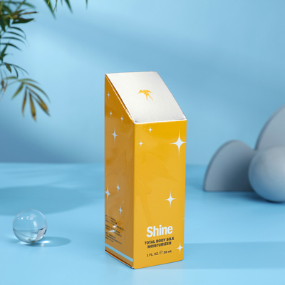 OEM Logo Schoonheidsproducten Verpakkingsdoos Leveranciers, Bleeklotion Serum Doos