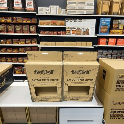 OEM kartonnen displaybox Kraft papier hangbox verpakking met transparant raam