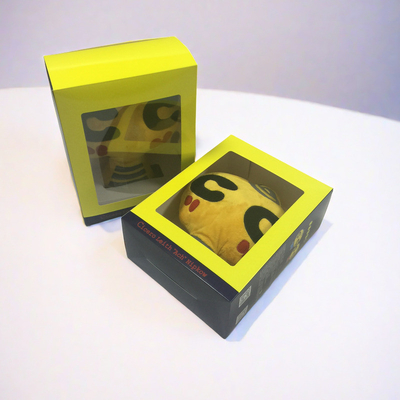 CMYK 4 kleur Offset Printing Reverse Tuck Box Met Venster En Magnetische Flap Sluiting