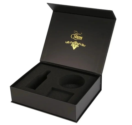 Gepersonaliseerde kleur grijs bord Magnetisch afsluitbaar cadeaubon Verpakking Zelf oprichten voor drank